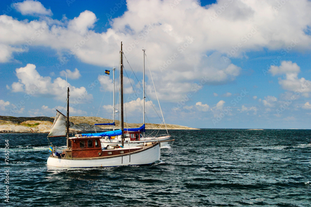 Old wood boat