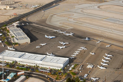 Aerial view of aiport