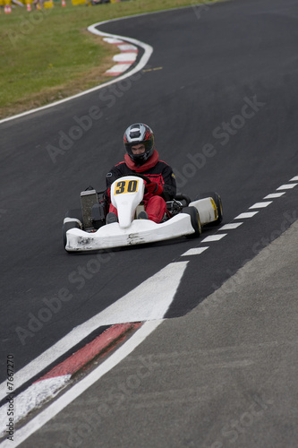 Obraz na płótnie Karting w salonie