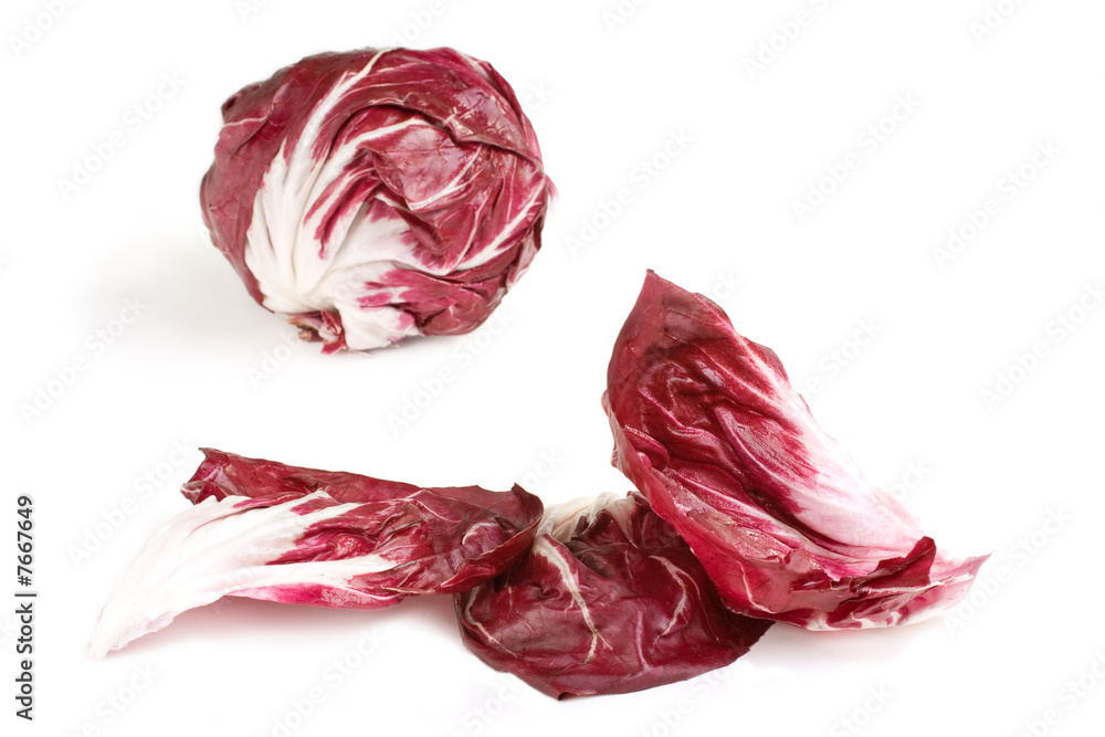 Radicchio Leaves and Head Radicchio Leaves and Head
