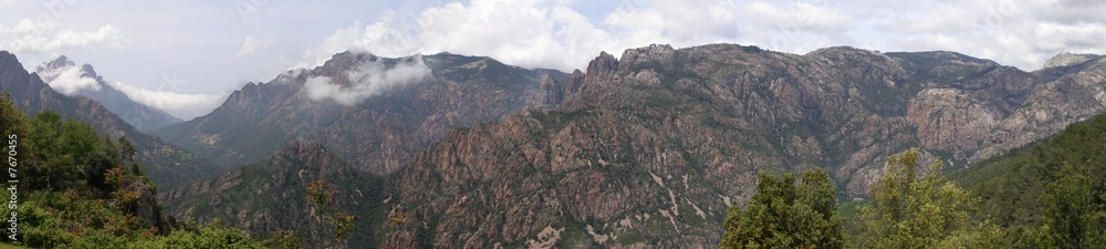 Panorama montagne Corse 2