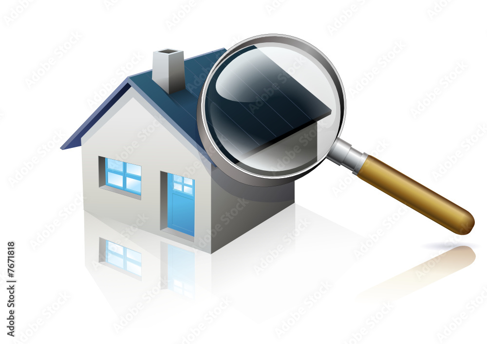 Diagnostic immobilier (reflet)