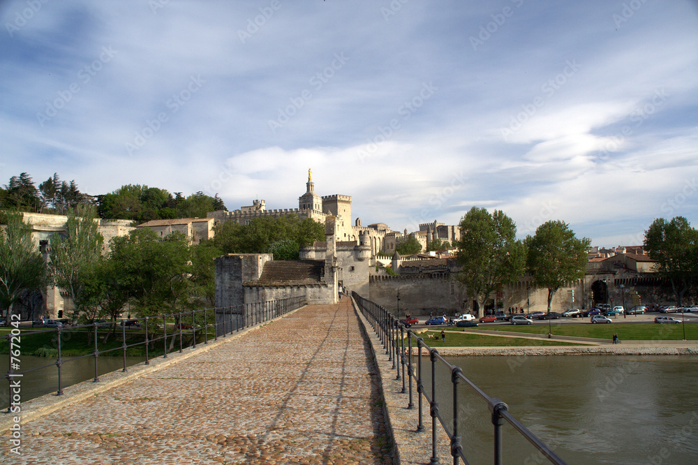 Avignone - Veduta dal ponte - Provenza (FR)