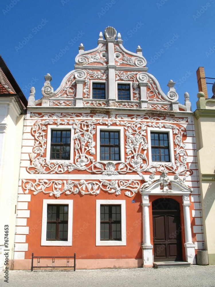 Barockgiebelhaus in Luckau