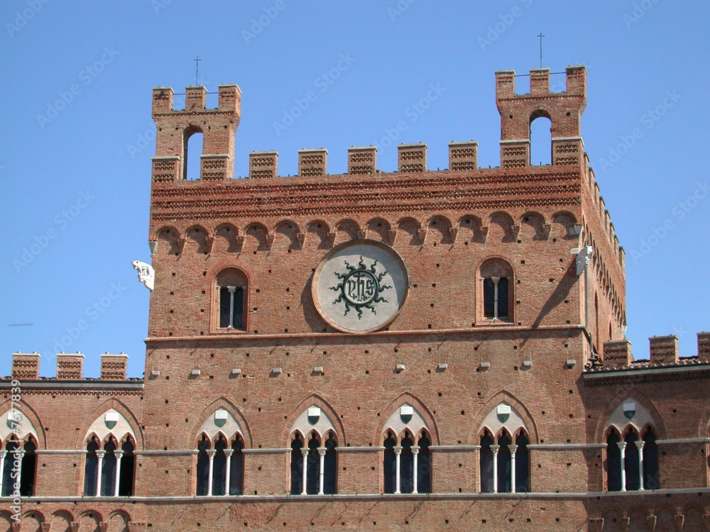 Obraz premium Piazza del Campo - Siena Toscana