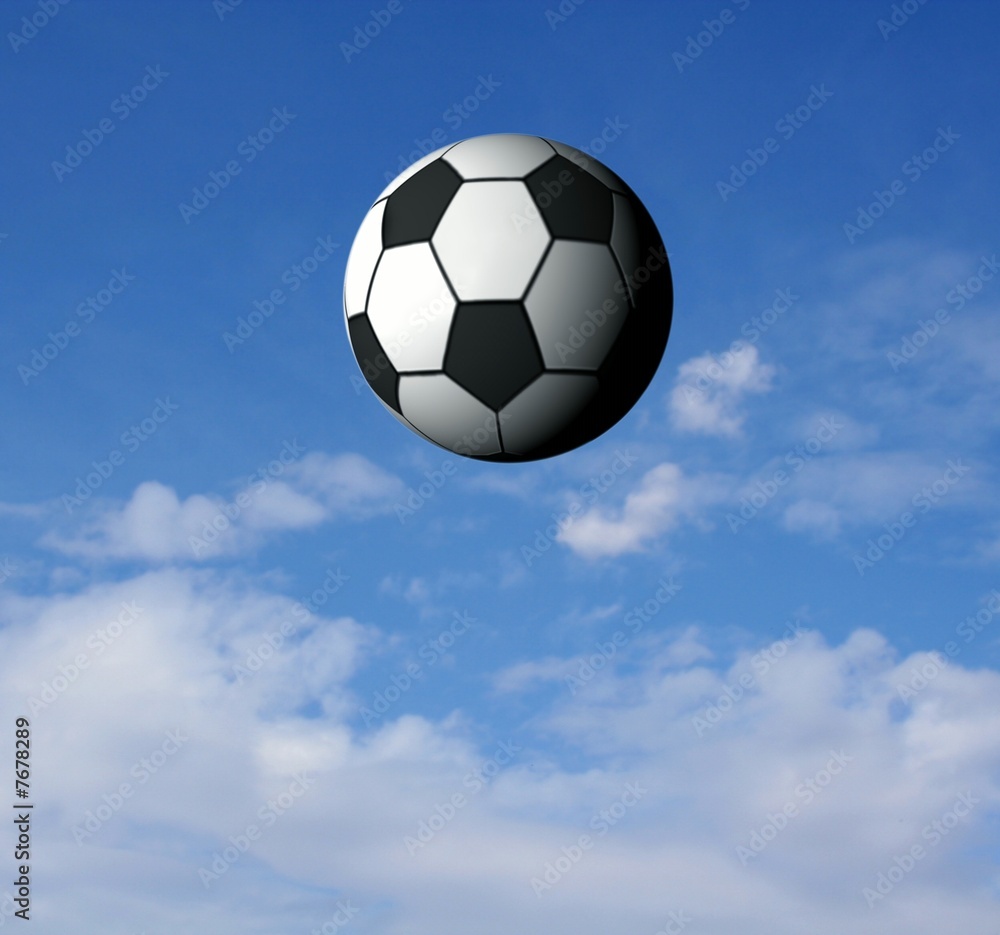 Football in skies