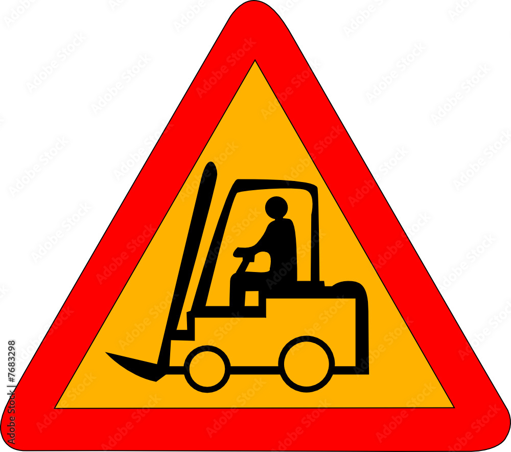 a0225 - Panneau danger ENGIN de MANUTENTION a0225 - Panneau danger ENGIN de MANUTENTION