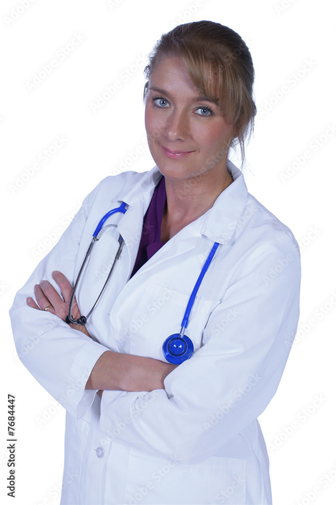 Beautiful and confident female doctor Beautiful and confident female doctor