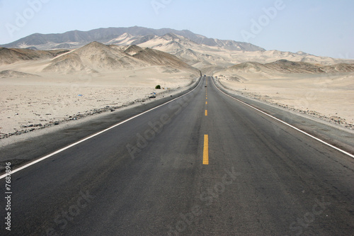 Typical Peruvian road
