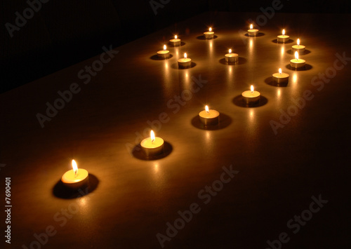 lights in the dark