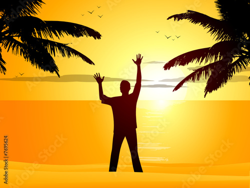 Boy on the beach