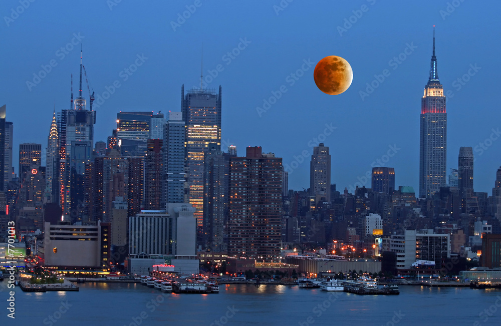 Fototapeta premium Th New York City Skyline
