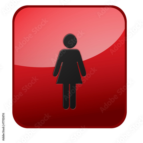 female, toilet plate, lavatory sign