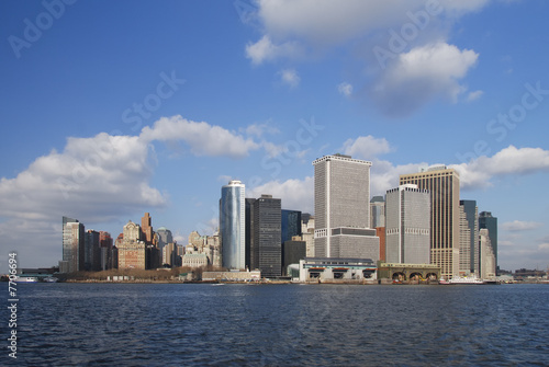 New York City financial district lower Manhattan
