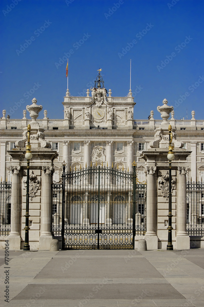 Obraz premium Royal Palace, Madrid. Spain