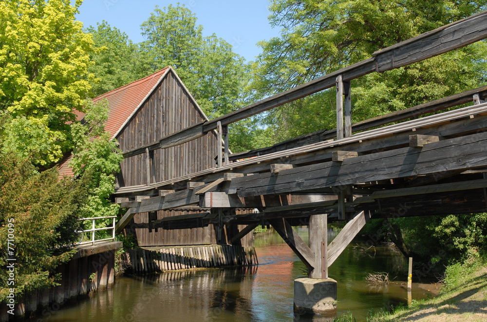 Pumpwerk an der Saale