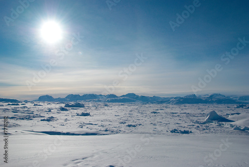 Ice field in Greenland © Anouk Stricher