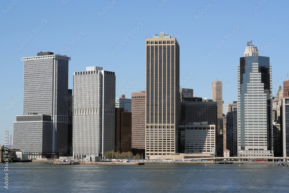 Obraz premium Manhattan skyline on a Clear Blue day