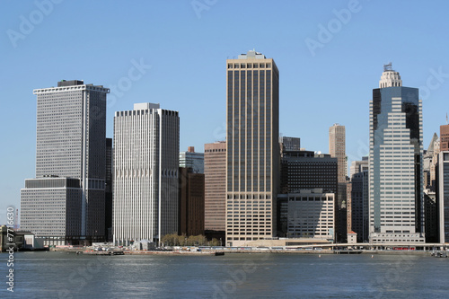 Manhattan skyline on a Clear Blue day