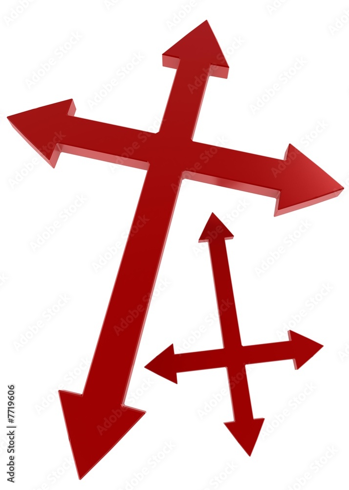 Double Arrow Cross Double Arrow Cross
