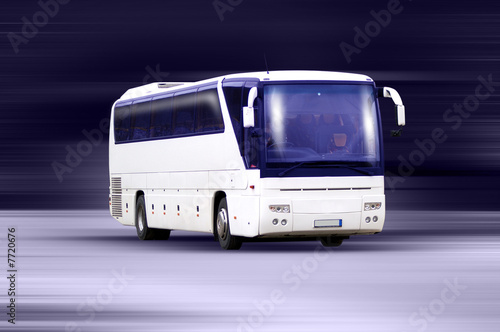traveling bus