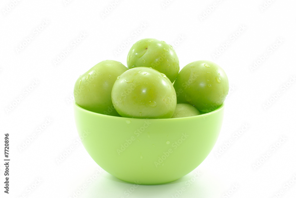 Plums in the bowl Plums in the bowl