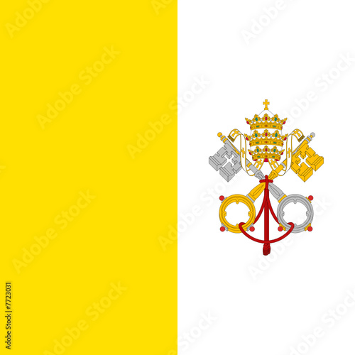Drapeau Vatican True Colors