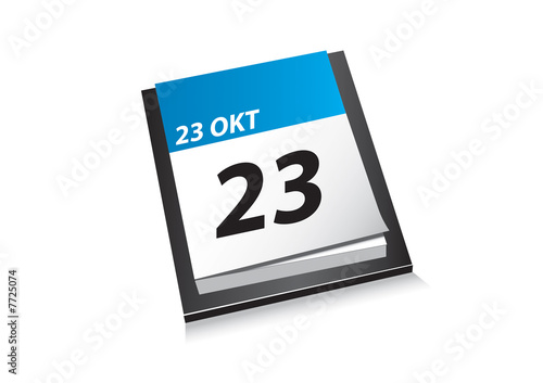 Obraz w ramie calendar 