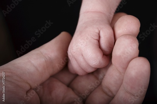 newborn hand