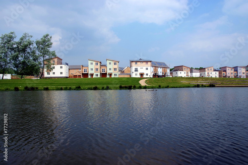 Lakeside modern housing