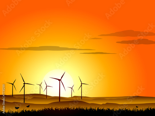 Wind power plant