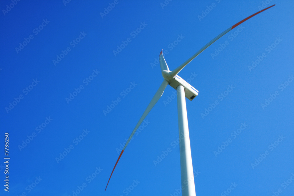 Wind turbine close up Wind turbine close up