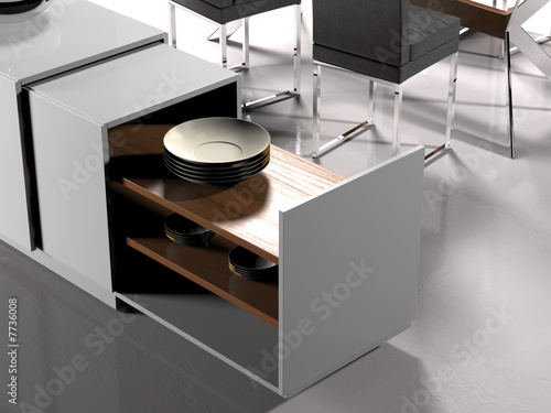 Modern living room (detail)