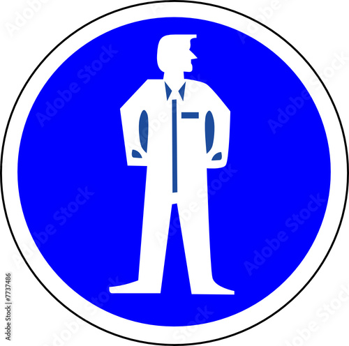 a0241 - Panneau obligation COMBINAISON SECURITE