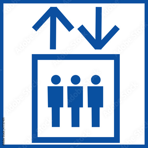 a0246 - Panneau information ASCENSEUR