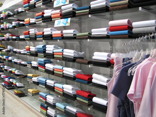 T-shirt store