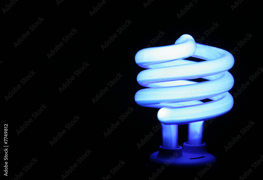 Blue Fluorescent Light Blue Fluorescent Light