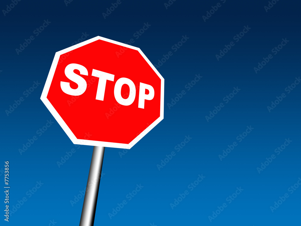 Stop sign