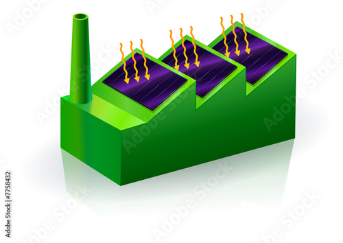 Usine verte solaire