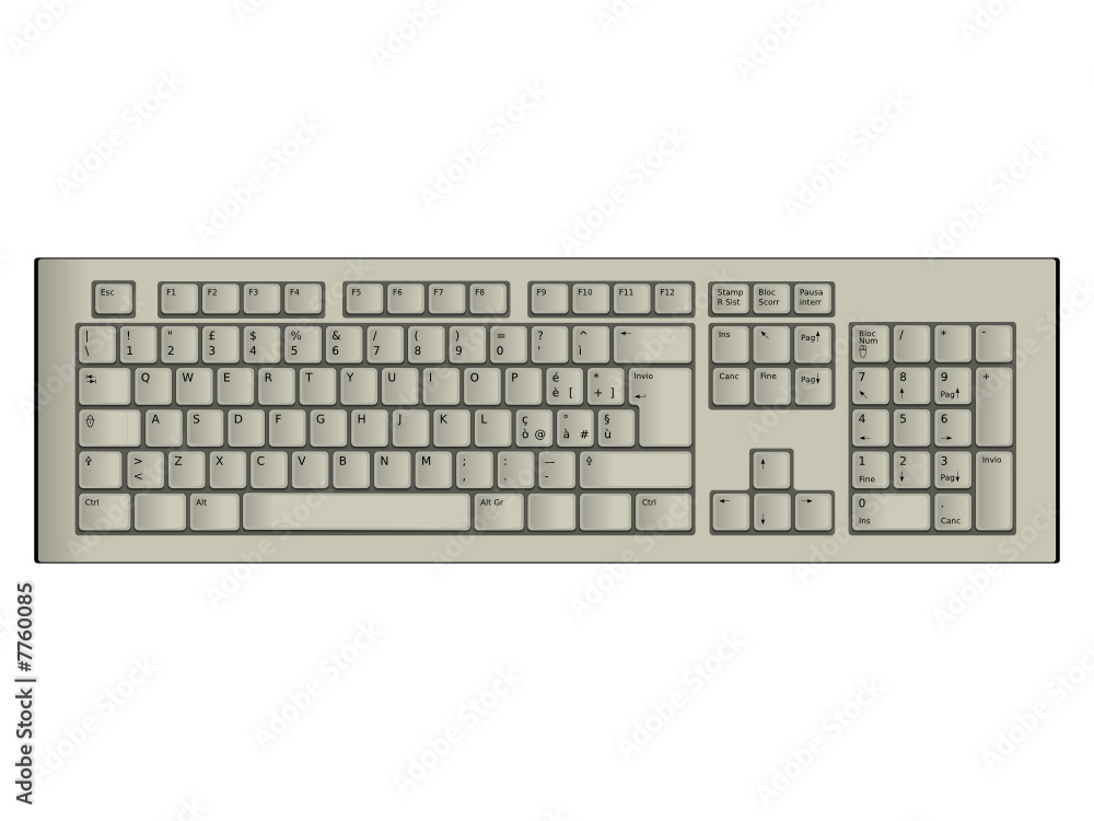 Italian keyboard Italian keyboard
