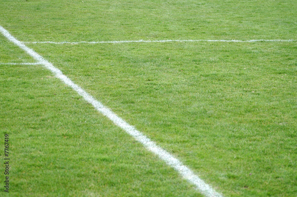 Obraz premium Fussballfeld