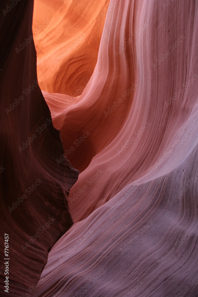 Obraz premium Still-Leben im Lower Antelope Canyon bei Page - USA