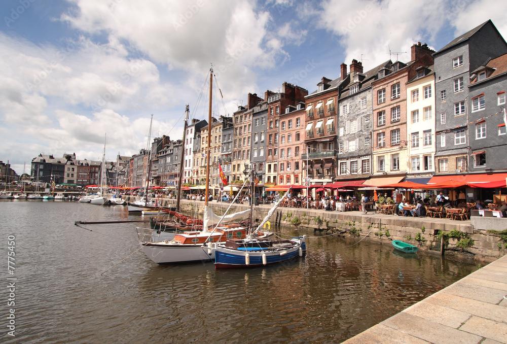 The Picturesque Town of Honfleur in France