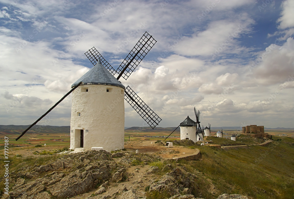 Consuegra Windmühlen - Consuegra Windmill 01 Consuegra Windmühlen - Consuegra Windmill 01