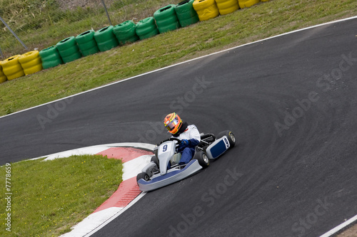 Obraz na płótnie Karting w salonie