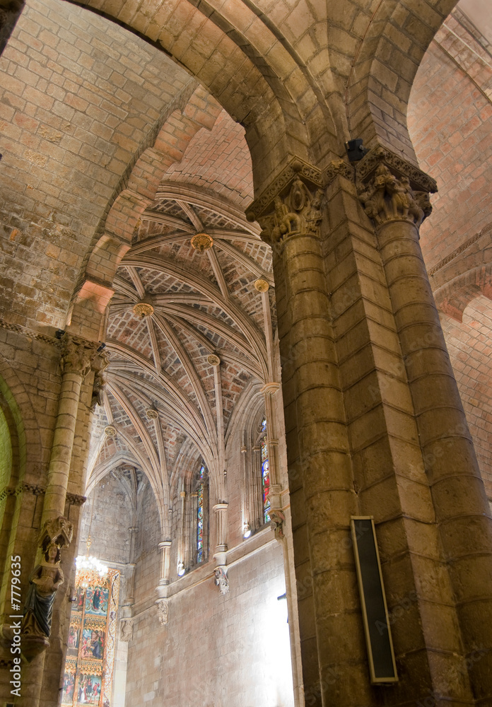 Principal dome of Real Basilica de San Isidoro. Leon. Spain