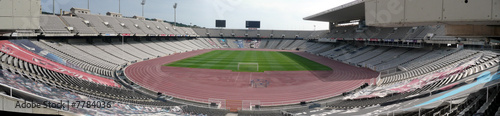 Panorama du Stade Olympique Barcelone