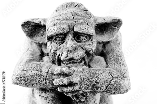 head of sitting troll
