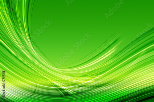 Vibrant green abstract background.