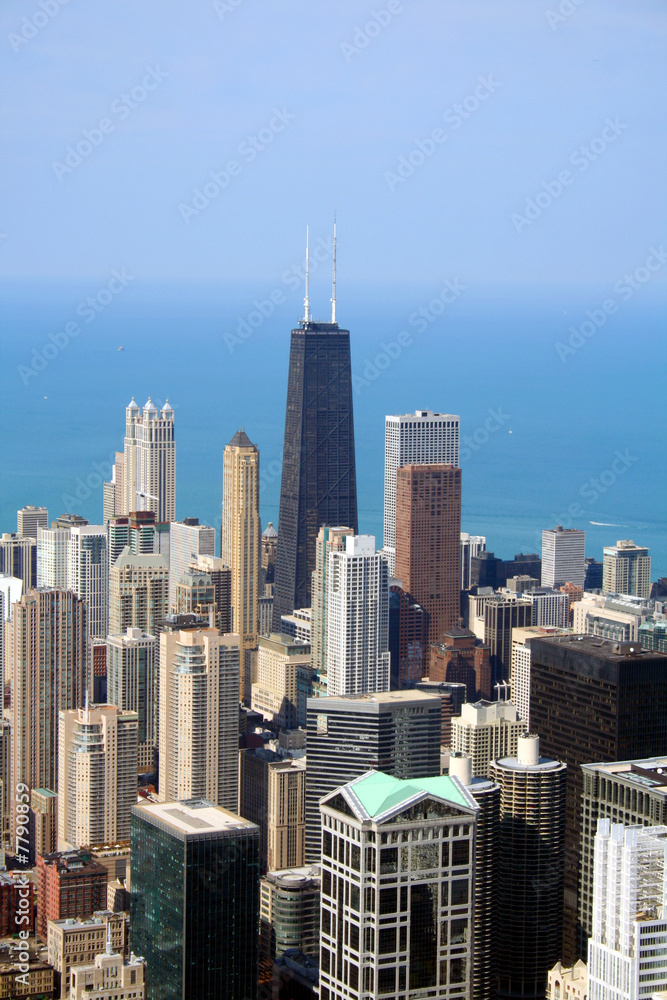 Chicago aerial view